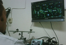 Inspección por microscopio.