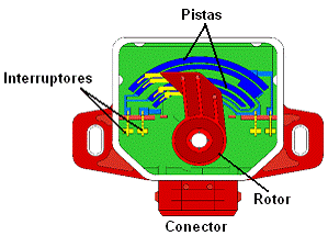 Estructura interna de Sensor TPS