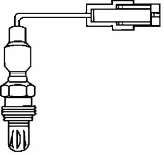 Sensor de oxígeno de 1 cable.